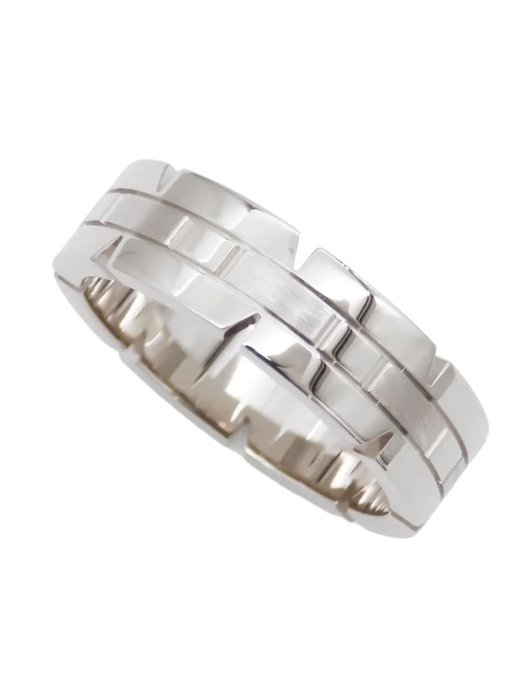 Cartier Tank Francaise Ring White Gold 18K 57
